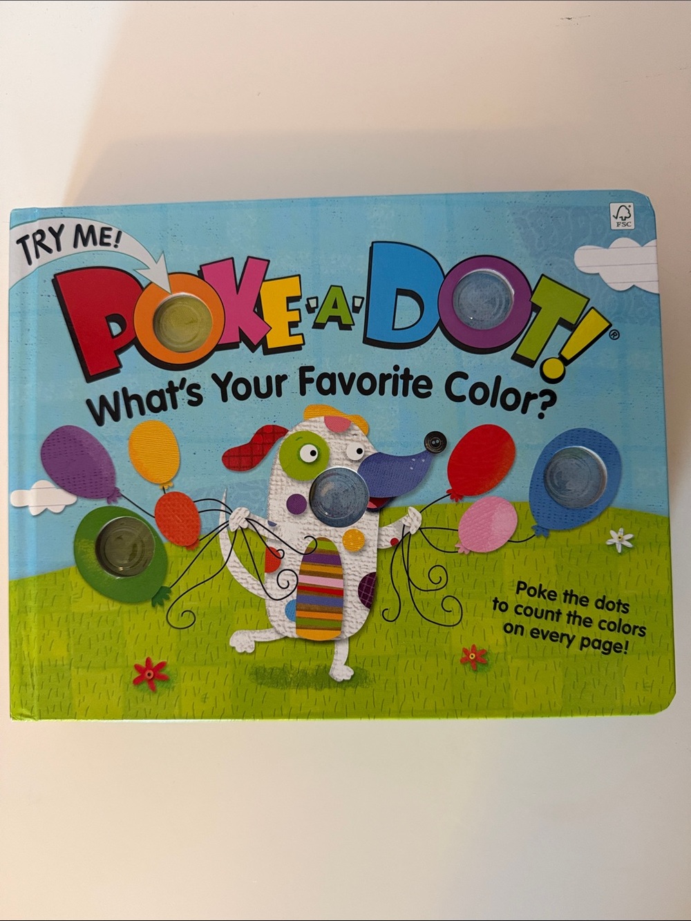 Poke a Dot Book: What’s Your Favorite Color?